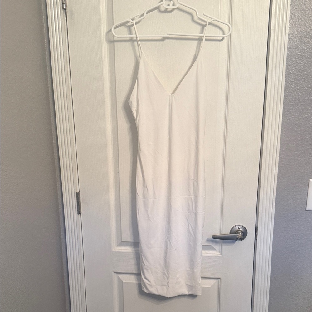 Fashion Nova White Maxi Dress